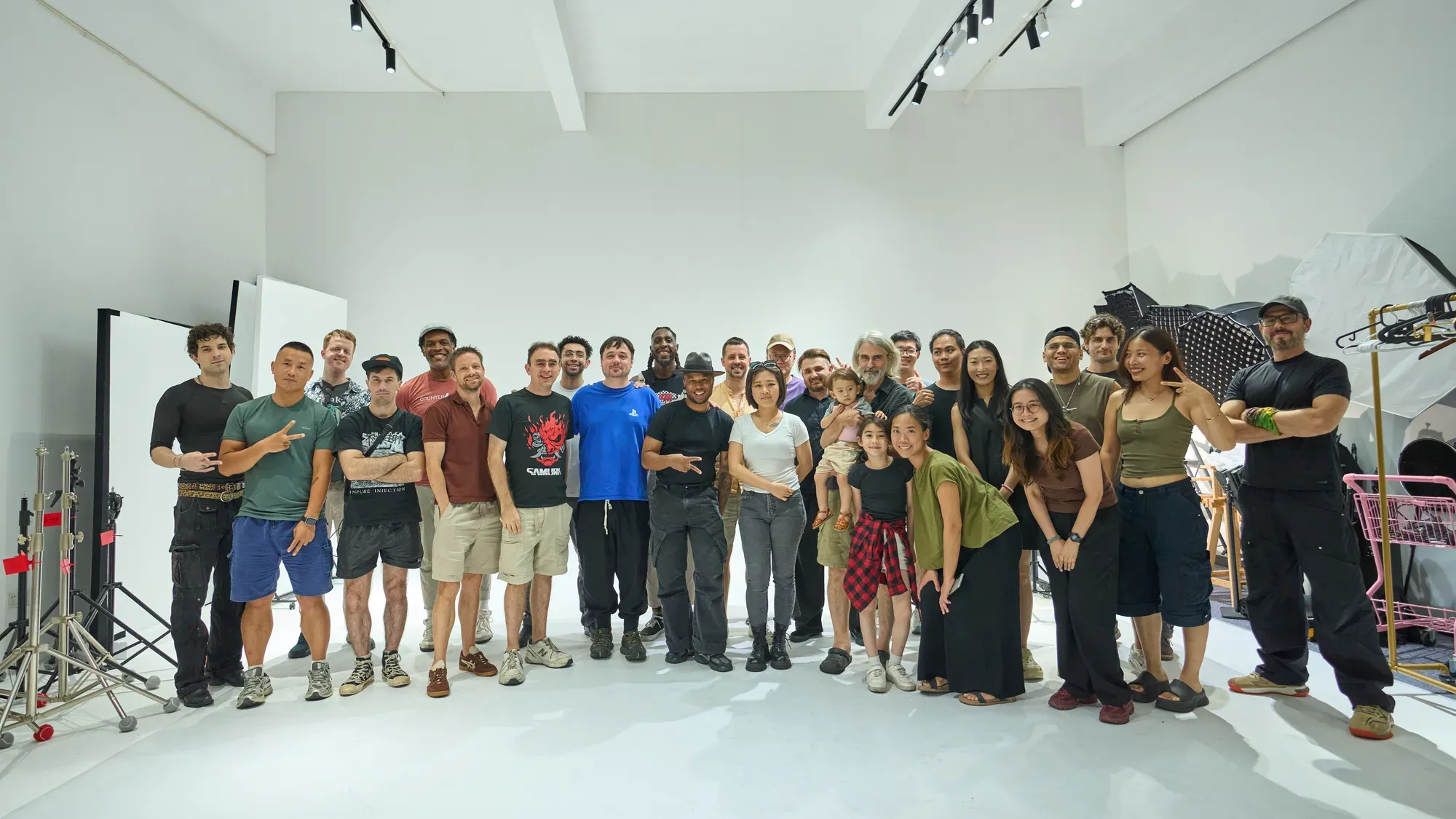 The CCC group at The A Frame for the July Guangzhou gathering